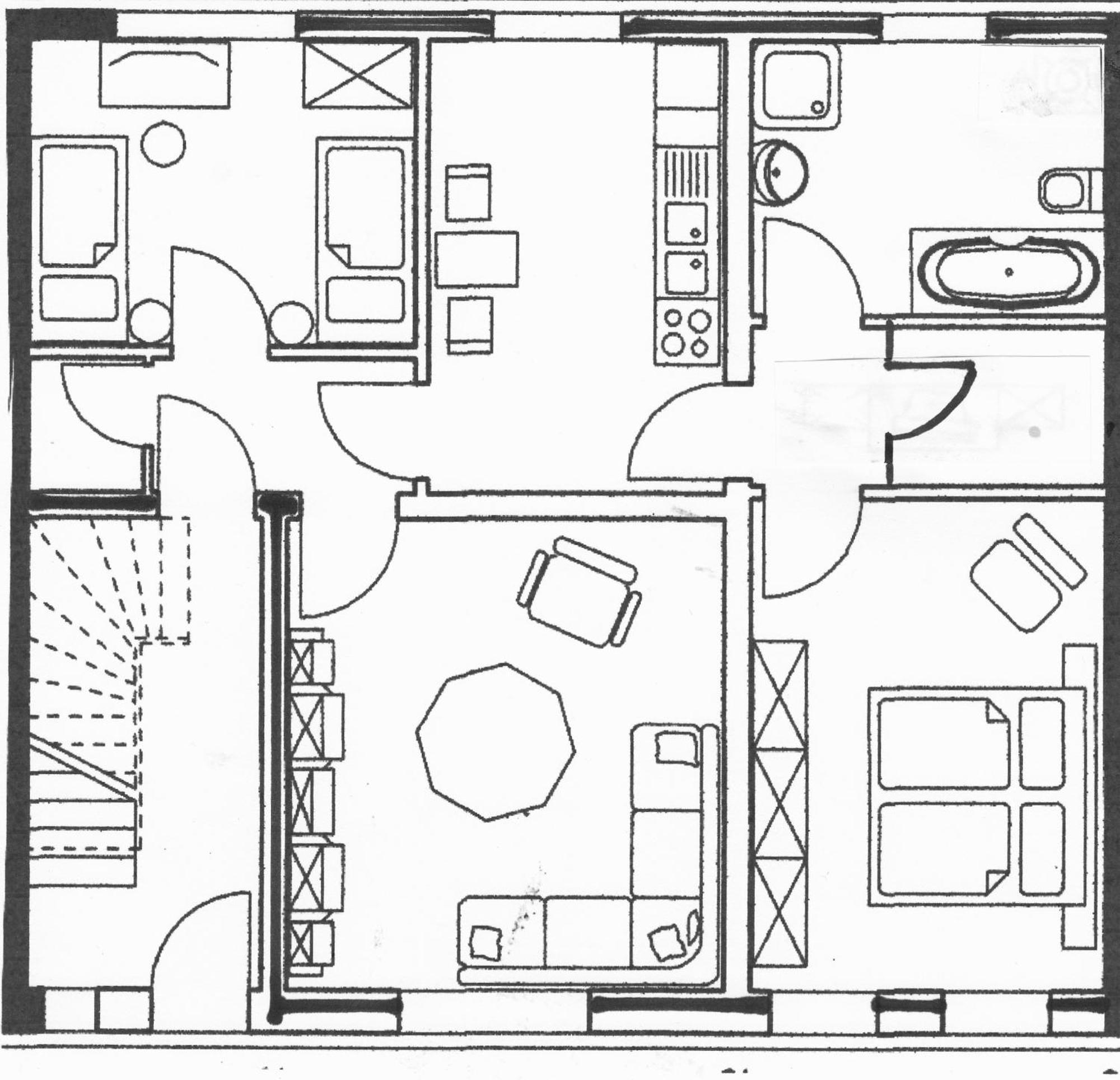 Ferienwohnung Roeben Simmerath Phòng bức ảnh